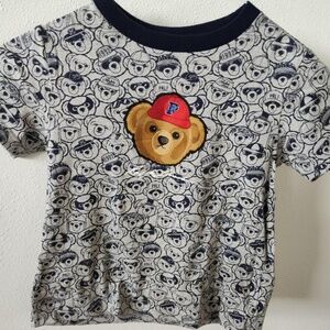Polo Teddy Tee Navy/Gray 4T